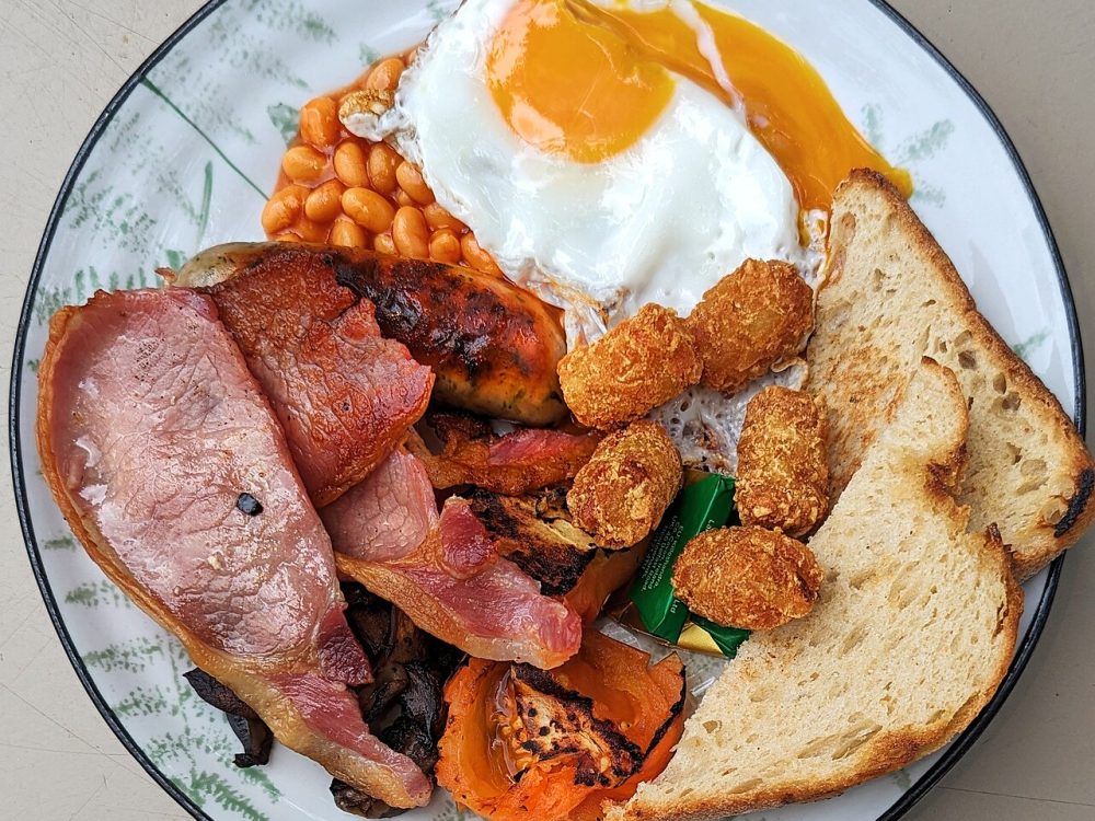 QUAKER OAT AND ENGLISH OMELETTE